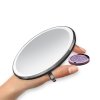 simplehuman SENSOR Podręczne Lusterko Sensorowe 10 cm Czarne