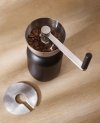 Stelton COLLAR Ręczny Młynek do Kawy - Srebrny / Czarny