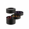 Alessi PLISSE Pojemnik na Kapsułki Kawy typu Nespresso / Czarny