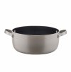 Alessi TAMA Garnek Aluminiowy z Powłoką Nieprzywierającą 24 cm