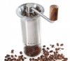 Zassenhaus BARISTA Profesjonalny Ręczny Młynek do Kawy - Stal/ Szkło