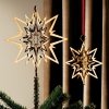 Georg Jensen CHRISTMAS Gwiazda - Czubek na Choinkę 14 cm Złoty