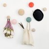 Muuto DOTS Wieszak Drewniany XS - 6.5 cm / Ciemnobrązowy
