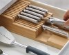 Joseph Joseph DRAWER Dwupoziomowy Wkład na Noże do Szuflady / Drewniany