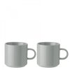 Stelton COFFEE Kubek do Kawy 2 Szt. Jasnoszary