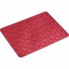 Lurch FLEXI FORM Silikonowa Forma / Mata do Pieczenia Makaroników  38x30 cm Czerwona