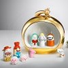 A di Alessi PRESEPE Szopka Świąteczna z Figurkami / Złota