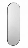 Villa Collection MIRROR Lustro Ścienne Owalne 90 cm Czarne