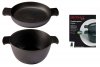 Skeppshult MASTER Zestaw 2 Naczyń Żeliwnych - Garnek 3 l + Patelnia 23 cm 