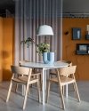 Muuto COVER SIDE Krzesło Drewniane - Czarne