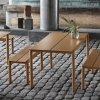 Muuto LINEAR Ławka Ogrodowa / Stalowa 110 cm Szara