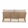 Bloomingville PENZANO Sofa Ogrodowa z Polirattanu / Naturalna