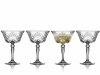 Lyngby Glass MELODIA Kryształowe Kieliszki do Koktajli i Szampana 260 ml / 4 Szt.