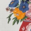 Bloomingville DOROTHY Patera na Nóżce do Ciasta 28 cm / Biała Zdobiona