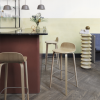 Muuto VISU BAR Hoker - Stołek Barowy 75 cm Czarny
