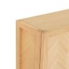 Hubsch HERRINGBONE Dębowa Szafka 100 cm / Ścienna Półka na Buty