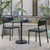 Muuto LINEAR SIDE Krzesło Ogrodowe Metalowe / Pomarańczowe
