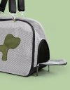 United Pets Milano ECO Torba - Transporter dla Psa / Czarno - Zielony