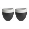 Magisso BLACK TERRACOTTA Kubek z Terakoty 330 ml 2 Szt. / Czarny