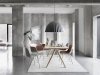 Muuto UNDER THE BELL Lampa Wisząca 82 cm Szara