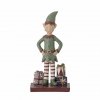 Bloomingville CHRISTMAS ELION Figurka Świąteczna / Elf z Prezentami