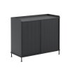 Muuto ENFOLD Komoda Wysoka 94 cm Czarna