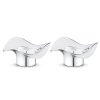 Georg Jensen COBRA Świecznik Tealight 2 Szt. Srebrny Polerowany
