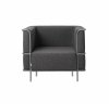 Kristina dam studio MODERNIST Fotel Tapicerowany / Ciemnoszary