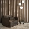 Menu OFFSET Sofa Pojedyncza - Tkanina Kvadrat Odcień Beżowy