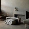 Audo PLINTH Marmurowy Stolik Kawowy 100 cm / Czarny Marmur Marquina