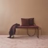 AYTM - CONTRA Pled - Narzuta 170x130 cm Czarna