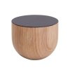 Andersen Furniture CONTRAST Dębowy Wieszak Ścienny 7 cm 2 Szt. / Czarny