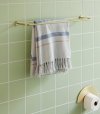Hubsch BATH Wieszak - Reling na Ręcznik 71 cm / Złoty