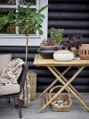 Bloomingville SOLE Stół Ogrodowy z Drewna Bambusowego / Składany
