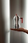 Alessi PULCINA Kawiarka - Zaparzacz do Espresso 70 ml - Czarna Rączka