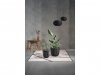 Villa Collection SCANDI Donica do Kwiatów - Zestaw 2 Donic Rattanowych - Czarny