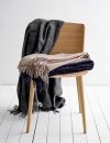 Sodahl MINIMAL Bawełniany Pled - Koc 130x170 cm Indigo