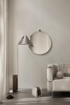 Kristina dam studio DOWEL Lustro Ścienne Okrągłe 70 cm / Stalowa Rama