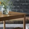 Muuto LINEAR Ogrodowy Stół Stalowy 220 x 90 cm Ciemnozielony