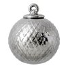 Lyngby Porcelain RHOMBE Bombka Porcelanowa - Srebrna