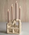 Villa Collection LYNG Świecznik 23 cm Kemowy