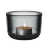 Iittala VALKEA Świecznik Tealight / Szary