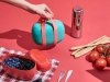 Alessi FOOD A PORTER Lunchbox - Pojemnik na Lunch - Turkusowy
