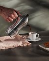 Alessi PULCINA Kawiarka - Zaparzacz do Espresso 300 ml na Indukcję / Czarna Rączka