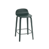 Muuto VISU BAR Hoker - Stołek Barowy 65 cm Ciemnozielony
