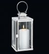 Cilio TORRE Lampion 30 cm Srebrny