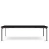 Eva Solo TAFFEL Stół Rozkładany 90 x 250-370 cm Czarny / Blat Czarny