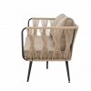 Bloomingville PAVONE Sofa Ogrodowa / Brązowa