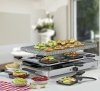 Spring RACLETTEFONDUE CLASSIC Szwajcarski Zestaw do Raclette i Grill Stołowy dla 8 Osób