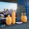 Alessi FOOD A PORTER Stalowa Butelka Termiczna - Żółta